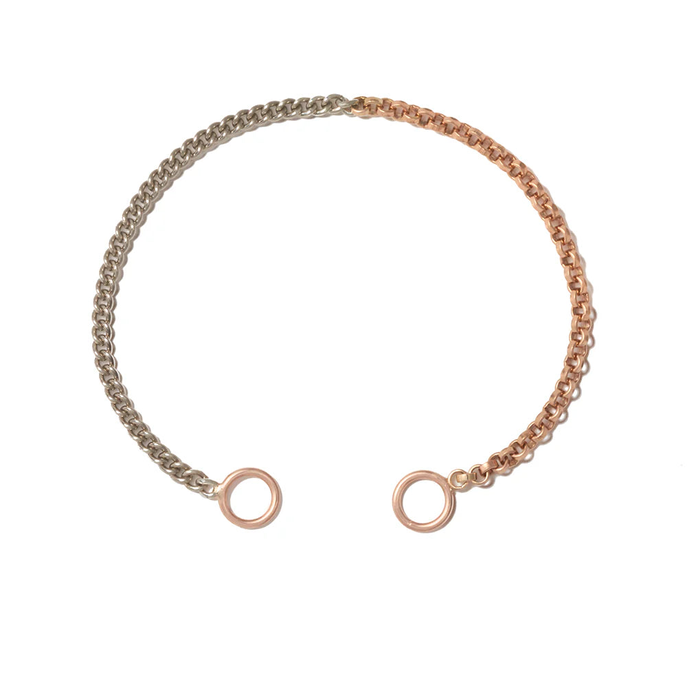 Half & Half Chain Bracelet size 6