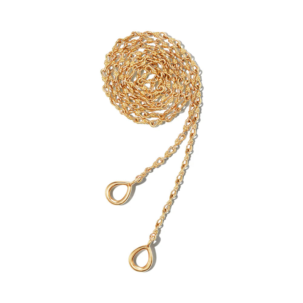 True Lovers Knot small 18k gold