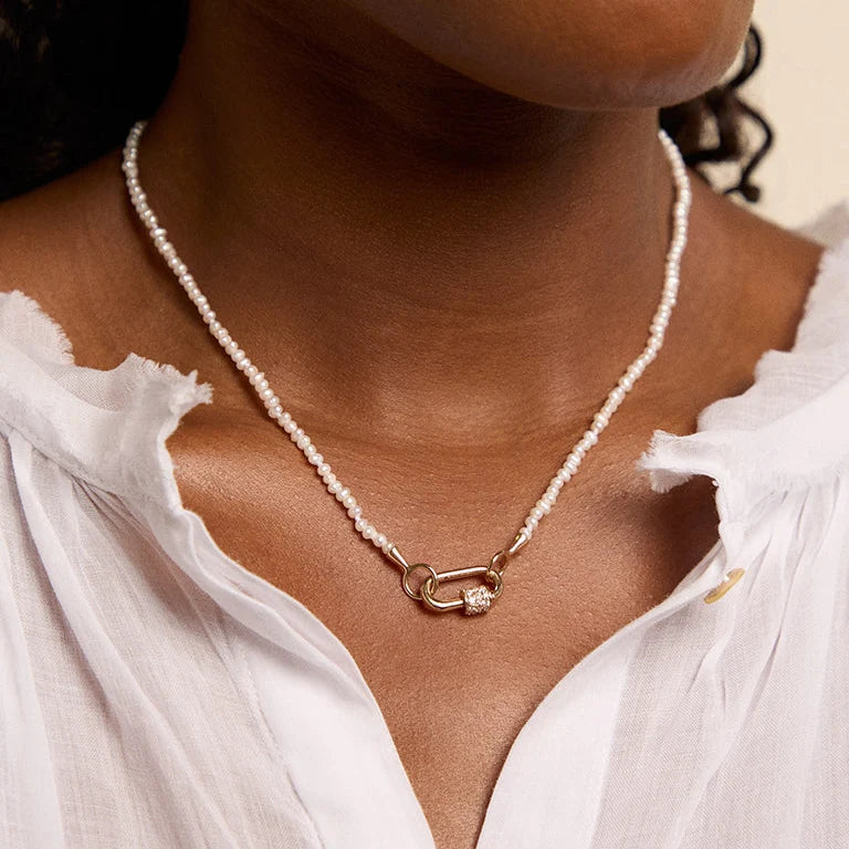 16" Itty Bitty Seed Pearl Strand
