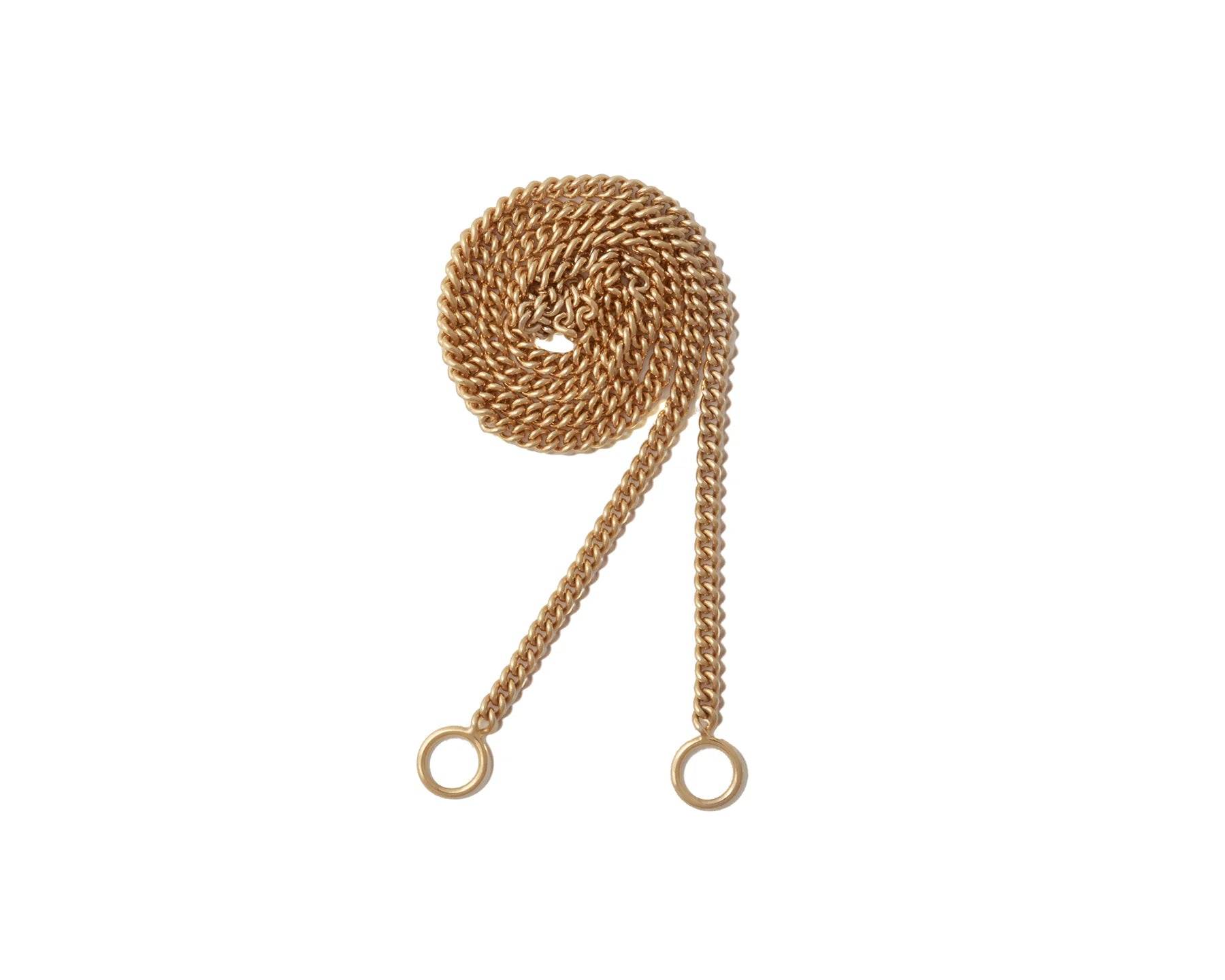 6.5 " Heavy Curb Chain gold