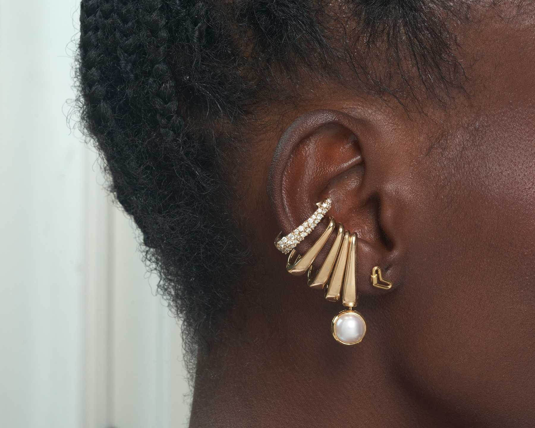 Pierceless Earring gold