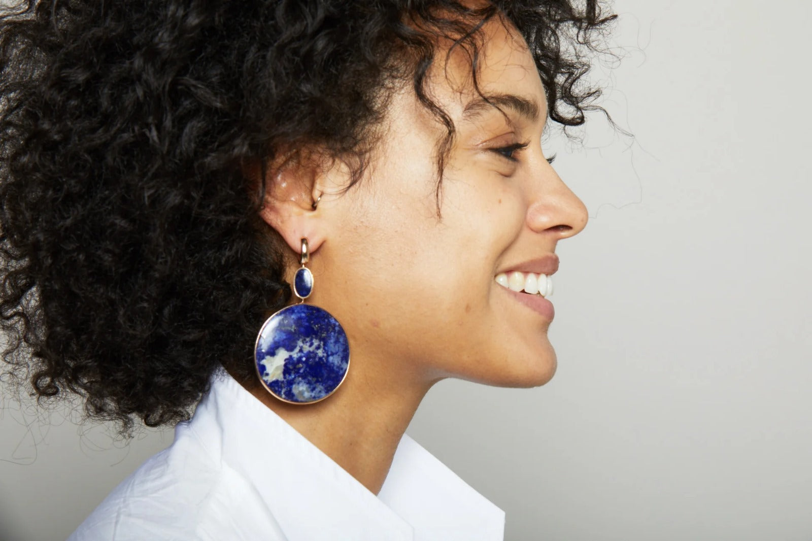 Base Pair Earring Gold