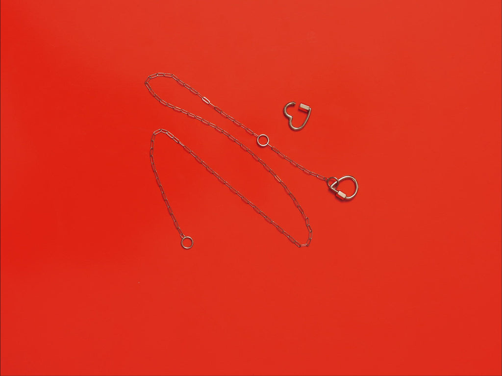 15" Square Link Chain 14k gold