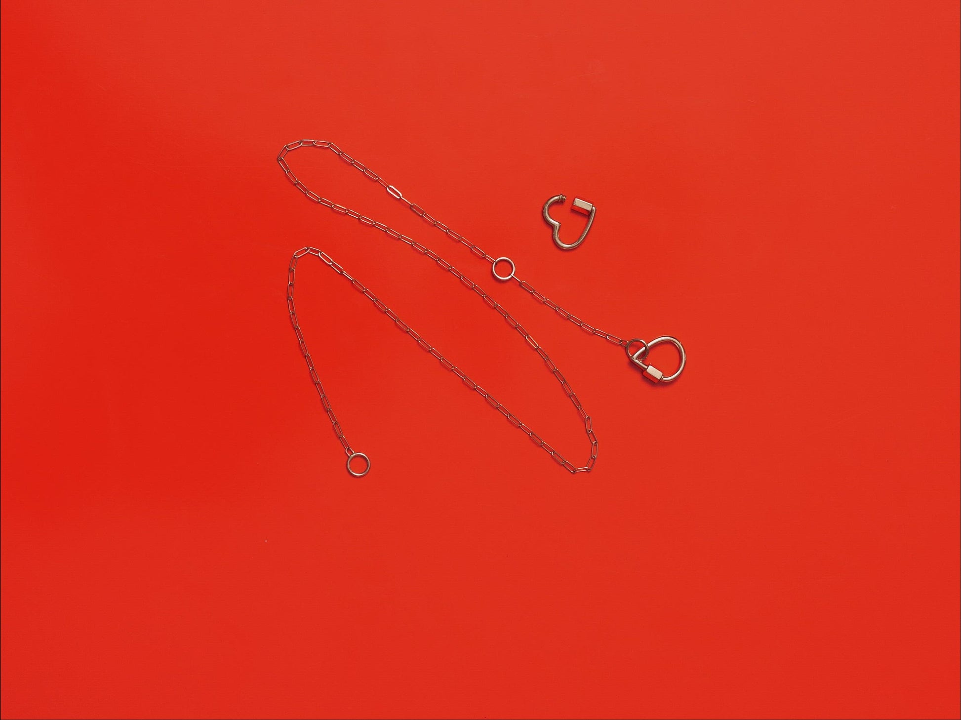 15" Square Link Chain 14k gold