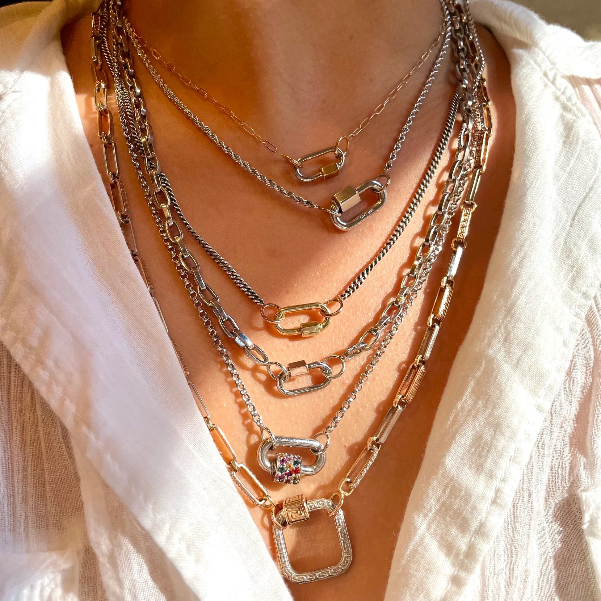 16" Meander Chain Gold
