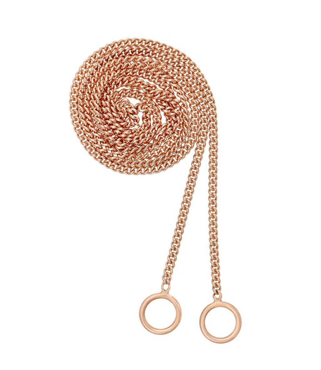 16" Fine Churb Chain 14k gold with Cylinder